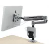 ERGOTRON Lx Hd sėdimos-stovimos pozicijos stalo laikiklis LCD svirčiai (poliruotas aliuminis)