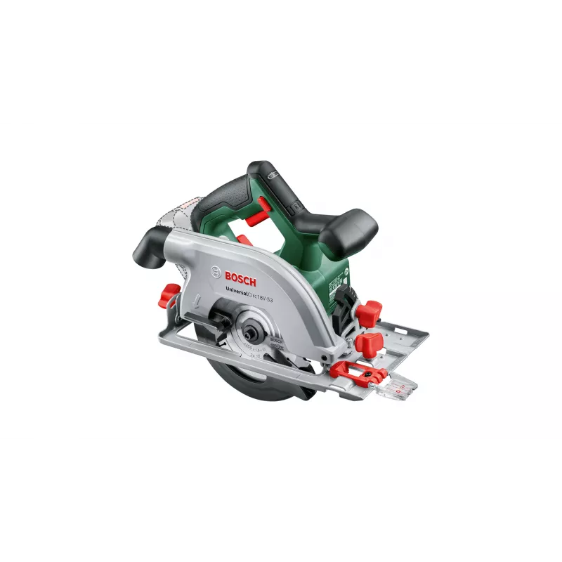 Bosch Circ 18V-53 16 cm Juoda, Žalia 4300 RPM