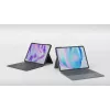 LOGITECH Combo Touch iPad Air 11-in 5-os kartos Oxford Pilka Qwertz vokiška