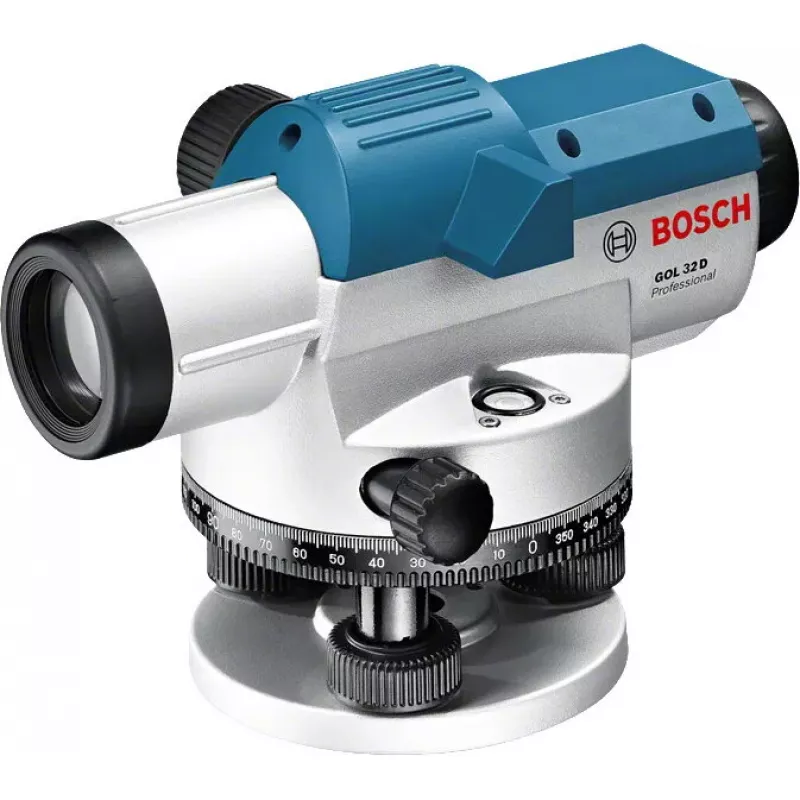 Bosch GOL 32 D Professional optinis nivelyras — IP54 apsauga, 1,5 kg