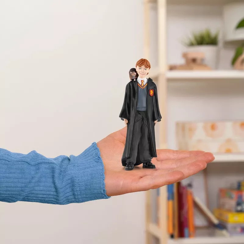 schleich Ron Weasley & Scabbers, 6 metų, Haris Poteris™, įvairiaspalvis, plastikas