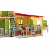 schleich FARM WORLD ponių dėžė su Islandijos ponių eržilu, ūkis, pastatai, ūkio gyvūnai / ūkio žaislai, arklių arklidė, arkliai, 3 m., įvairiaspalvė