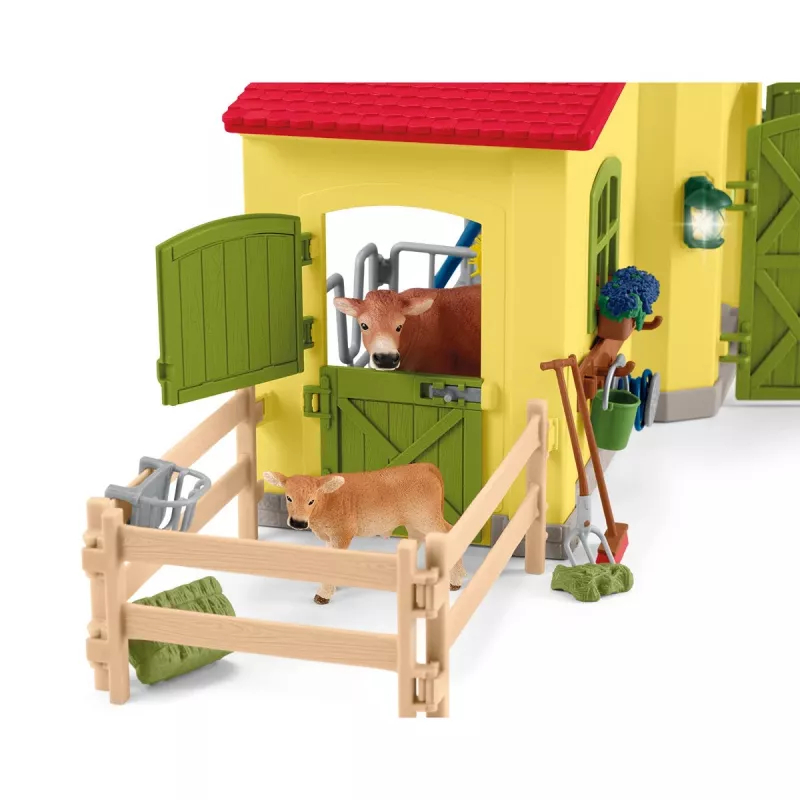 schleich FARM WORLD Didelis ūkis su gyvūnais ir priedais, Ūkis, 3 m., Daugiaspalvis, Plastikas