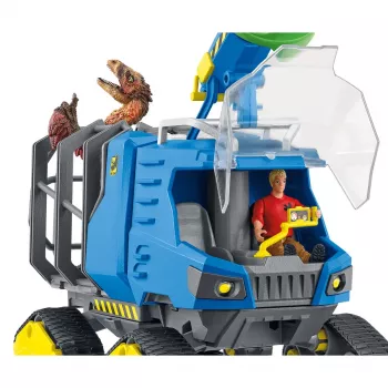 Schleich dinozaurų vikšrinė transporto priemonė, įvairiaspalvė, 42604