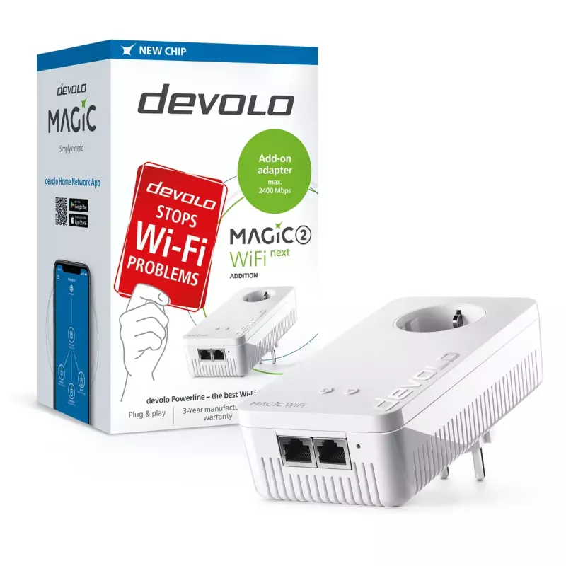 Devolo Magic 2 WiFi next Single belaidžio ryšio plėtiklis