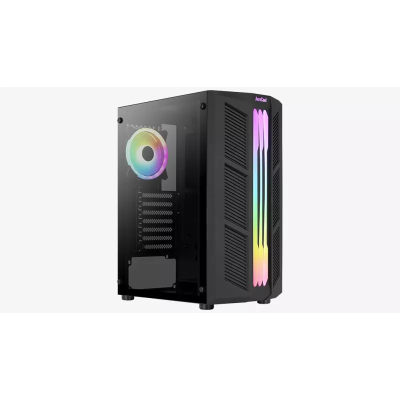 Aerocool Prime-G-BK-v2 Midi Tower Juoda