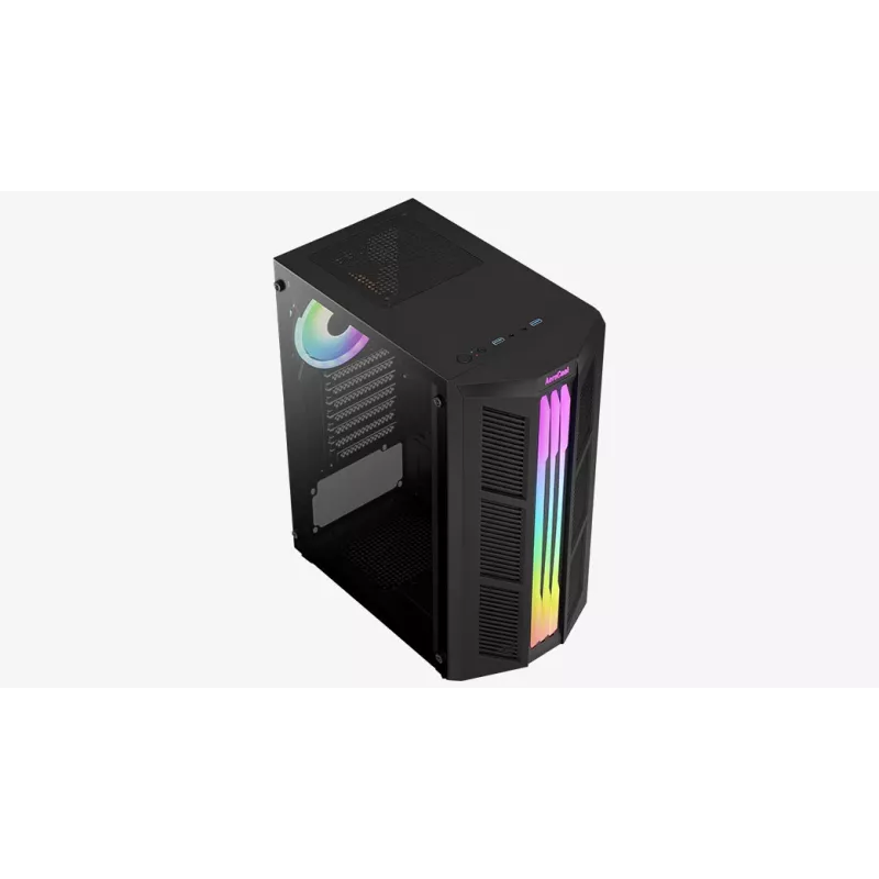 Aerocool Prime-G-BK-v2 Midi Tower Juoda