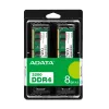 ADATA AD4S32008G22-DTGN atminties modulis 16 GB 2 x 8 GB DDR4 260 kontaktų SO-DIMM