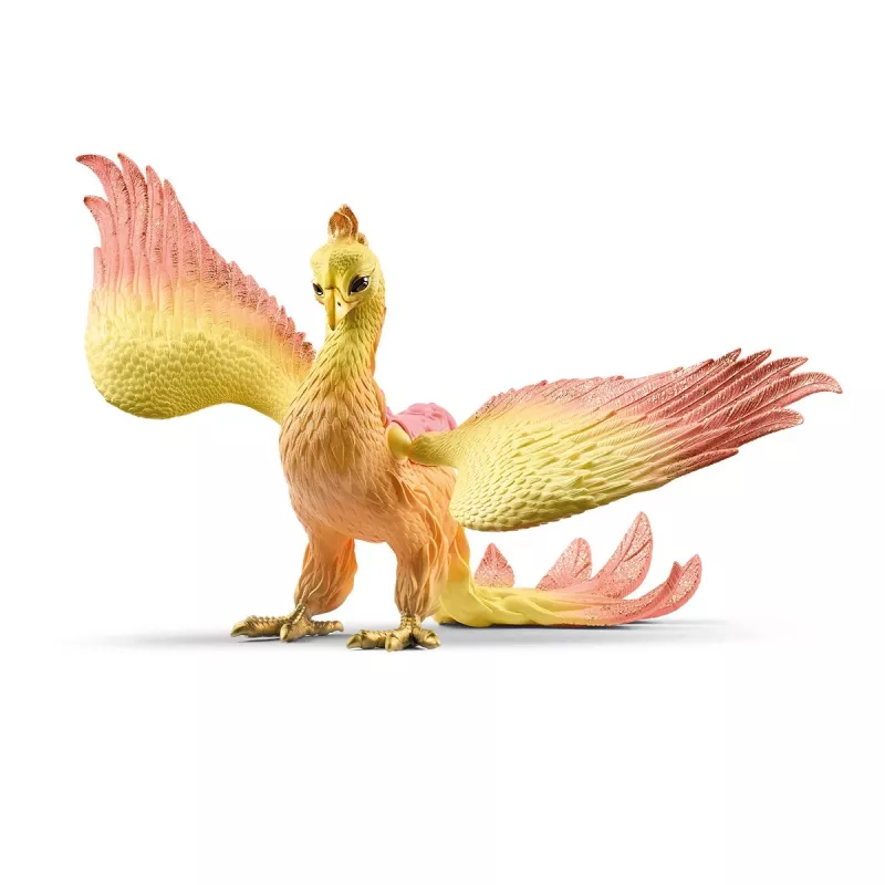 schleich BAYALA Feniksas, 5 m., Vienaragis / Pegasas, Vienaragiai ir fėjos, Geltona, Plastikas