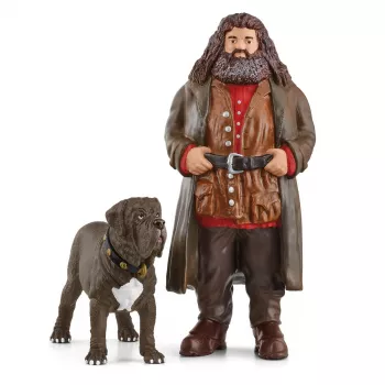 schleich Hagridas ir Ilčiukas, 6 m., Haris Poteris™, Daugiaspalvis, Plastikas