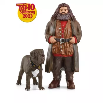 schleich Hagridas ir Ilčiukas, 6 m., Haris Poteris™, Daugiaspalvis, Plastikas