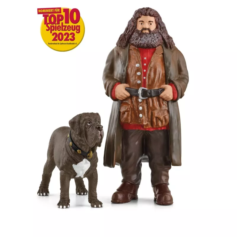 schleich Hagridas ir Ilčiukas, 6 m., Haris Poteris™, Daugiaspalvis, Plastikas
