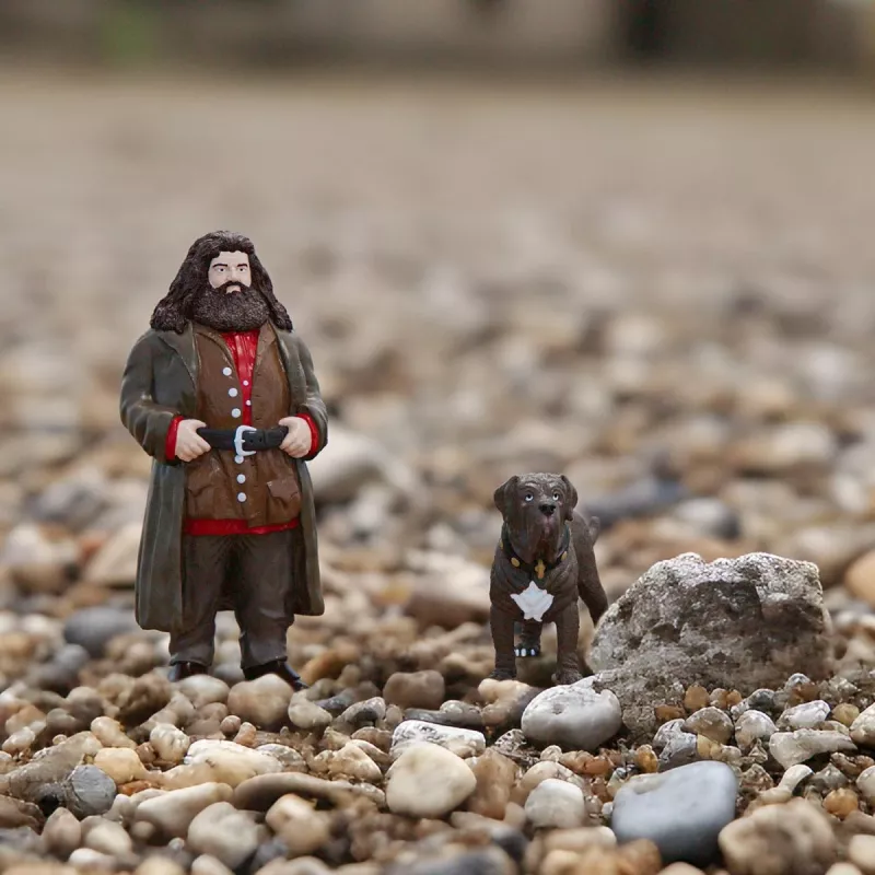 schleich Hagridas ir Ilčiukas, 6 m., Haris Poteris™, Daugiaspalvis, Plastikas