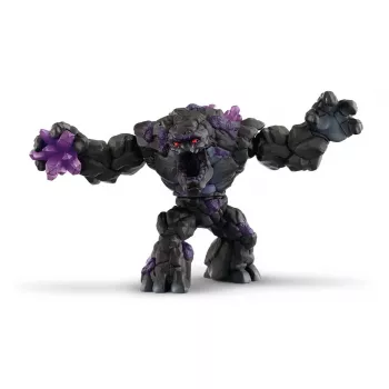 schleich ELDRADOR CREATURES Šešėlinis akmens monstras, Monstrai ir drakonai, Akmens pasaulis, 7 m., Juoda, Violetinė, Plastikas