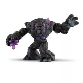 schleich ELDRADOR CREATURES Šešėlinis akmens monstras, Monstrai ir drakonai, Akmens pasaulis, 7 m., Juoda, Violetinė, Plastikas
