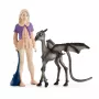 schleich Luna Lovegood ir kūdikis thestral, 6 metai, Haris Poteris™, Daugiaspalvis, Plastikas