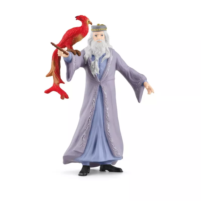 schleich Albas Dumbldoras ir Fawkesas, 6 m., Haris Poteris™, įvairiaspalvis, plastikinis