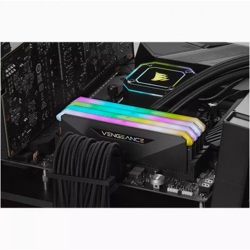 CORSAIR atmintis - 16GB - DDR4 - (2 x 8GB) DRAM 3200MHz C16 16-20-20-38 rinkinys