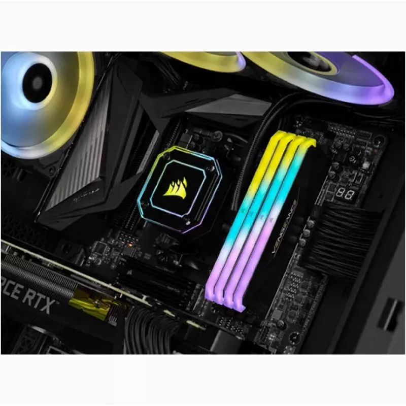 CORSAIR atmintis - 16GB - DDR4 - (2 x 8GB) DRAM 3200MHz C16 16-20-20-38 rinkinys