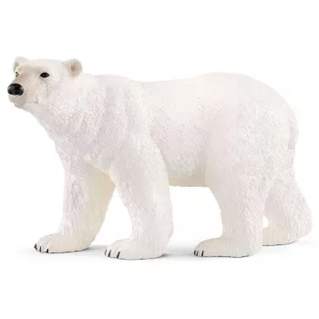 schleich WILD LIFE Baltasis lokys, 3 metai, Ledas ir vandenynas, Laukiniai gyvūnai / nuotykių žaislai, Įvairiaspalvis, Plastikas