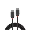 Lindy 3 m DisplayPort 1.2 laidas, Juoda Line, 3 m, DisplayPort, DisplayPort, Vyriška, Vyriška, 4096 x 2160 pikselių