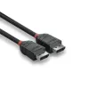 Lindy 3 m DisplayPort 1.2 laidas, Juoda Line, 3 m, DisplayPort, DisplayPort, Vyriška, Vyriška, 4096 x 2160 pikselių