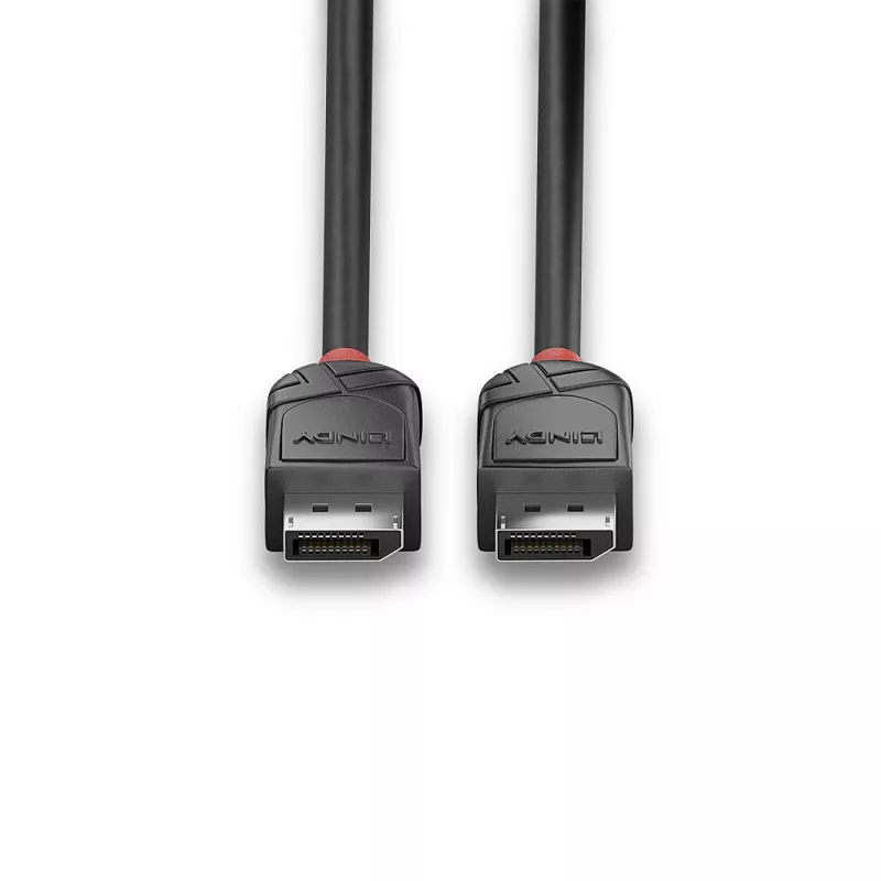 Lindy 3 m DisplayPort 1.2 laidas, Juoda Line, 3 m, DisplayPort, DisplayPort, Vyriška, Vyriška, 4096 x 2160 pikselių