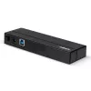 Lindy 7 prievadų USB 3.0 šakotuvas, USB 3.2 Gen 1 (3.1 Gen 1) Type-A, USB 3.2 Gen 1 (3.1 Gen 1) Type-A, USB 3.2 Gen 1 (3.1 Gen 1), 5000 Mbit/s, juodas, plastikinis