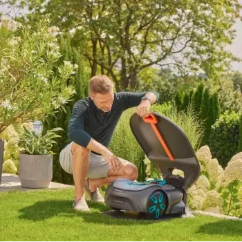 Robotinės vejapjovės garažas Gardena 15025-20 suderinamas su SILENO pro max free