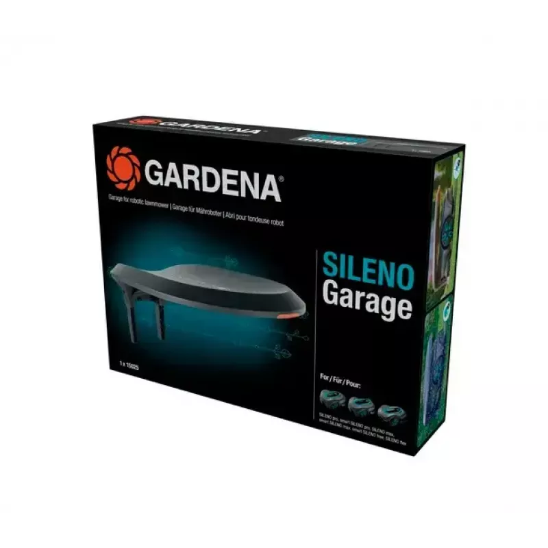 Robotinės vejapjovės garažas Gardena 15025-20 suderinamas su SILENO pro max free