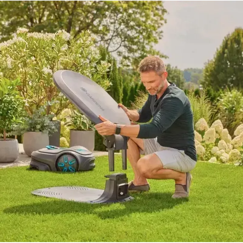 Robotinės vejapjovės garažas Gardena 15025-20 suderinamas su SILENO pro max free