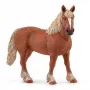 schleich FARM WORLD Belgijos sunkusis arklys, 3 m., Ūkio gyvūnai / ūkio žaislai, Arkliai, Ruda, Plastikas