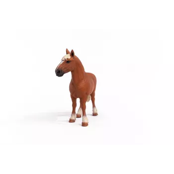 schleich FARM WORLD Belgijos sunkusis arklys, 3 m., Ūkio gyvūnai / ūkio žaislai, Arkliai, Ruda, Plastikas