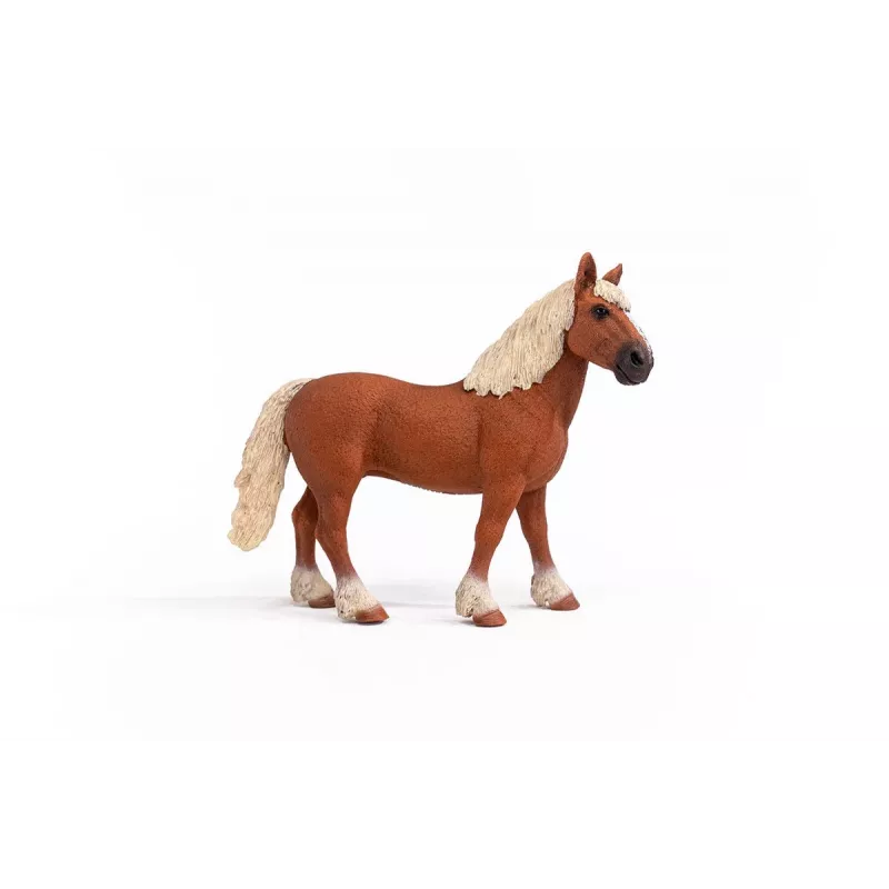 schleich FARM WORLD Belgijos sunkusis arklys, 3 m., Ūkio gyvūnai / ūkio žaislai, Arkliai, Ruda, Plastikas