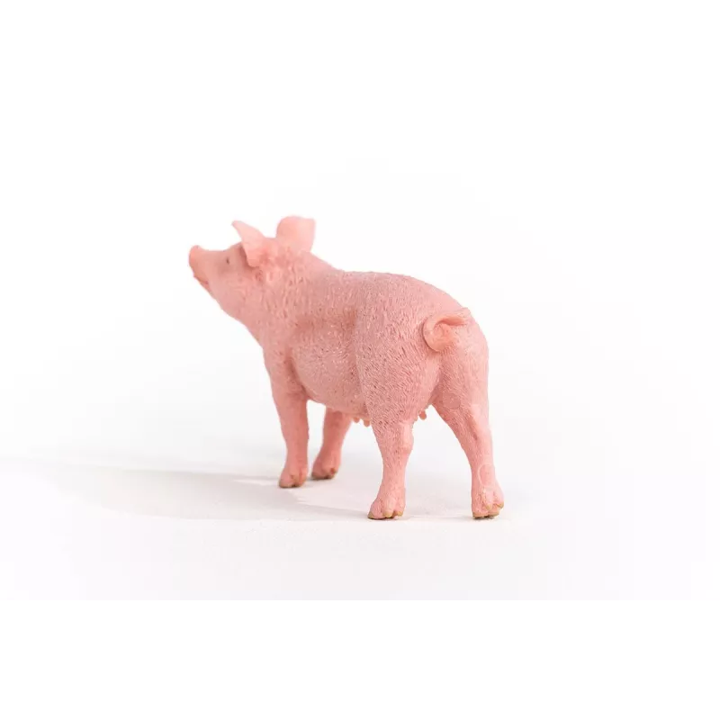 Schleich fermos kiaulės modelis 13933, rožinė, rekomenduojamas amžius 3+