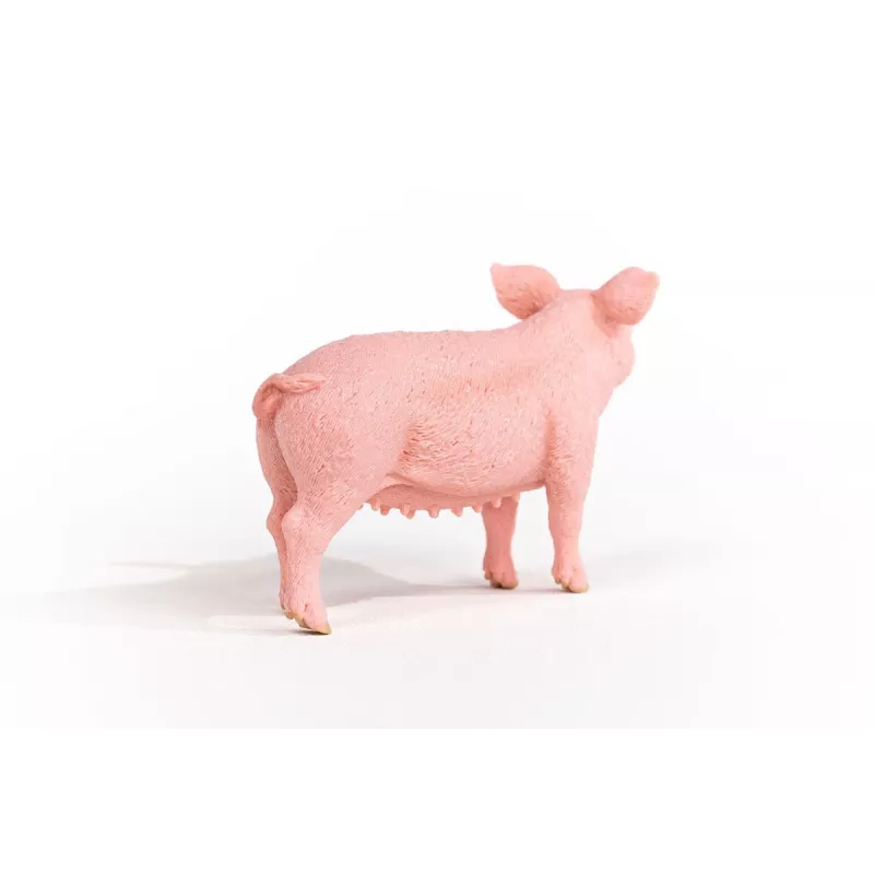 Schleich fermos kiaulės modelis 13933, rožinė, rekomenduojamas amžius 3+