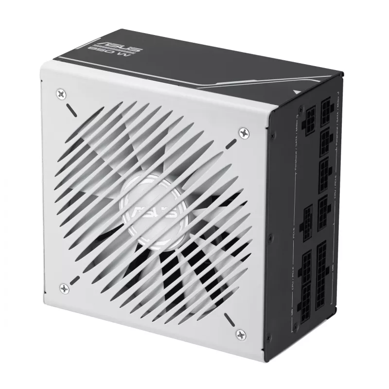 ASUS AP-850G maitinimo blokas 850 W 20+4 pin ATX ATX juoda, balta