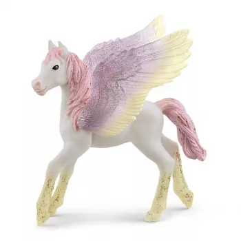 schleich BAYALA Saulėtekio Pegaso Kumečiukas, 5 metų, Vienaragis / Pegasas, Vienaragiai ir fėjos, Spalvingas, Plastikas