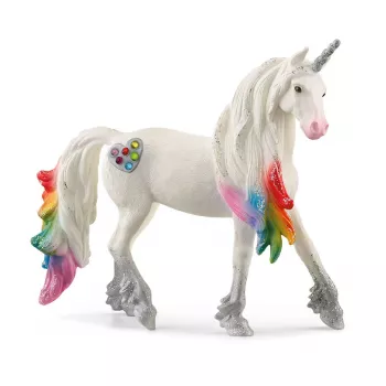 schleich BAYALA Vaivorykštinės meilės vienaragis eržilas, 5 m., Vienaragis / Pegasas, Vienaragiai ir fėjos, Įvairiaspalvis, Plastikas