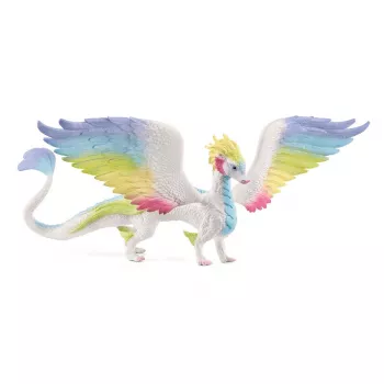 schleich BAYALA Vaivorykštinis drakonas, 5 m., Vienaragis / Pegasas, Vienaragių ir fėjų pasaulis, Įvairiaspalvis, Plastikas