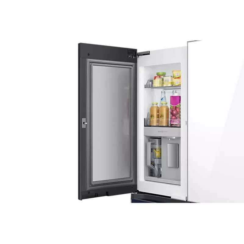 Samsung RF65A96768A šaldytuvas šonas prie šono Laisvai pastatomas 647 L Balta