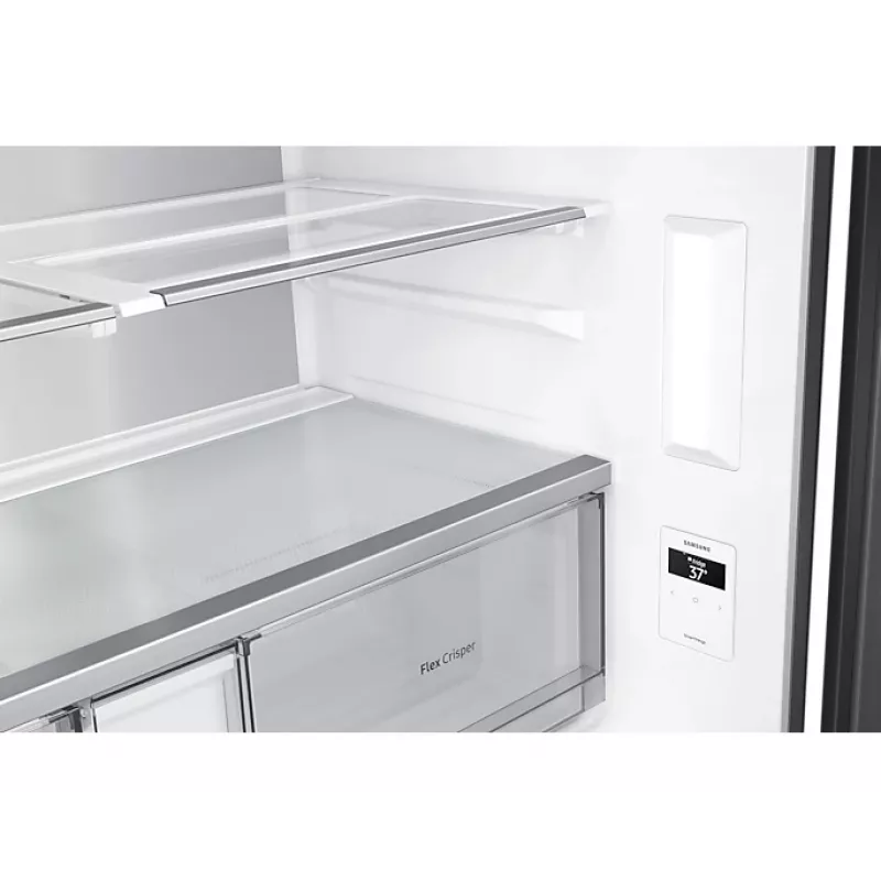 Samsung RF65A96768A šaldytuvas šonas prie šono Laisvai pastatomas 647 L Balta