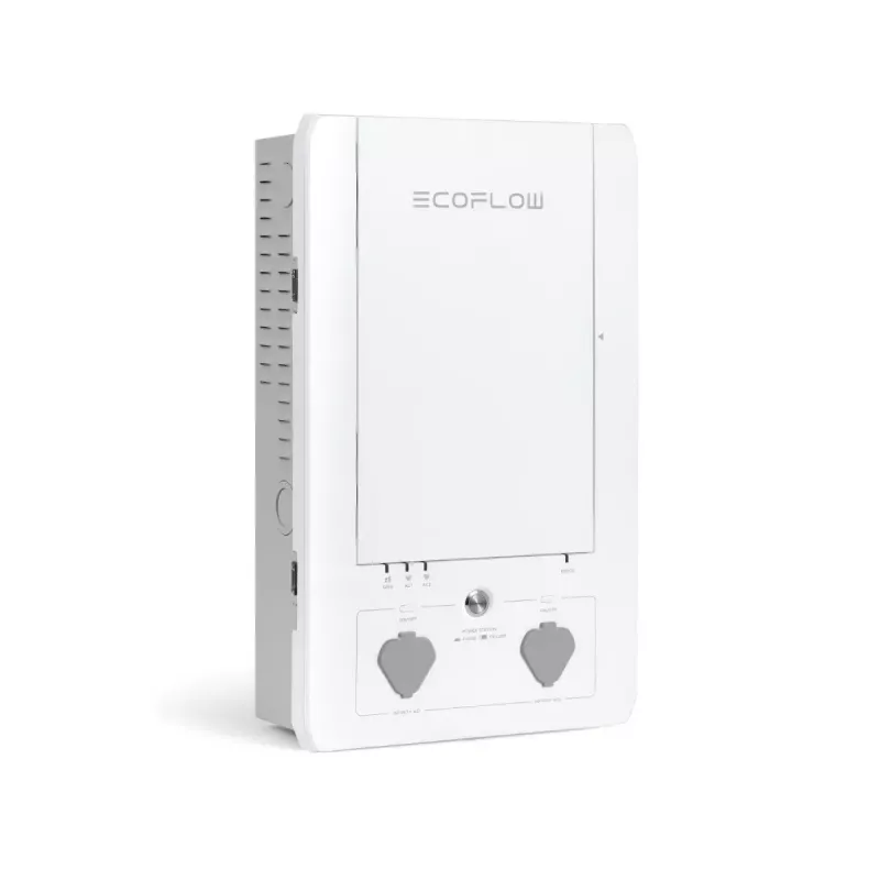 EcoFlow išmanusis namų skydas su 13 relių modulių (8x 13A, 5x 16A), skirtas EcoFlow DELTA Pro