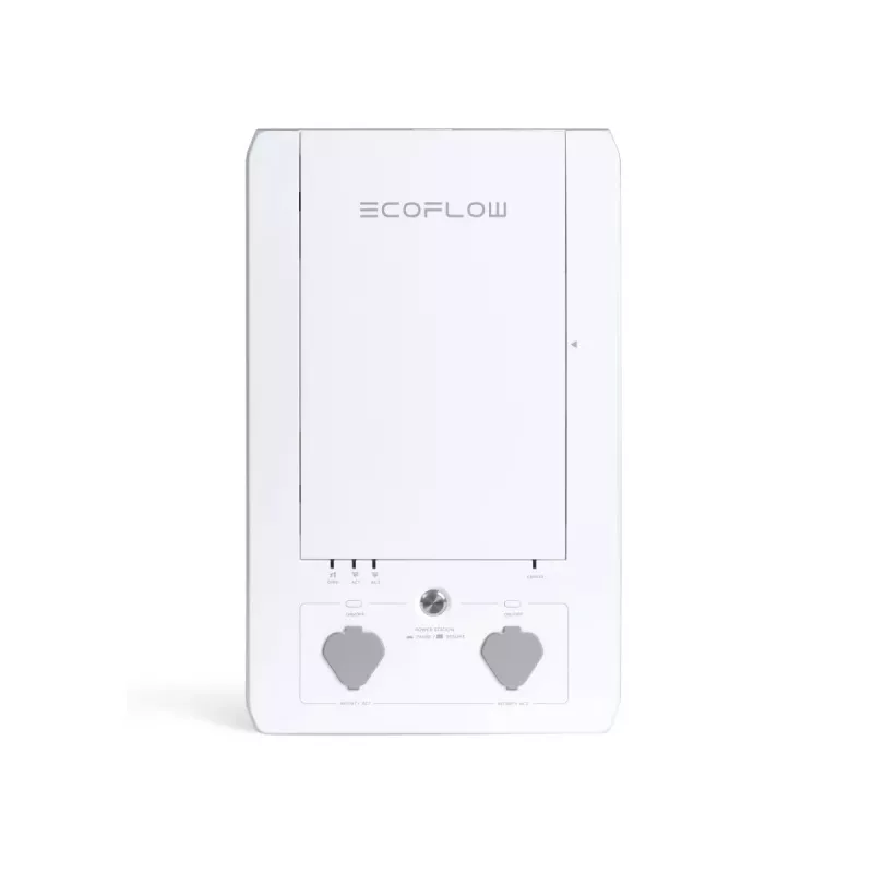 EcoFlow išmanusis namų skydas su 13 relių modulių (8x 13A, 5x 16A), skirtas EcoFlow DELTA Pro