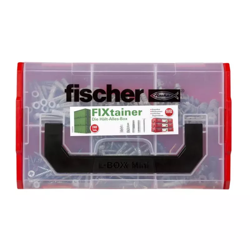 Išsiplėtimo inkaras Fischer FIXtainer Hält-Alles-Box 50 vnt.