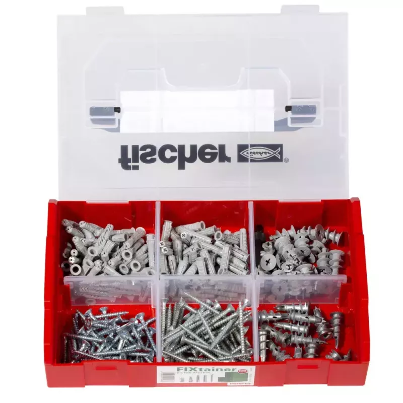 Išsiplėtimo inkaras Fischer FIXtainer Hält-Alles-Box 50 vnt.