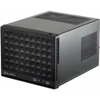 Kompiuterio korpusas SidabrinėStone SUGO SG13 Mini-D juodas