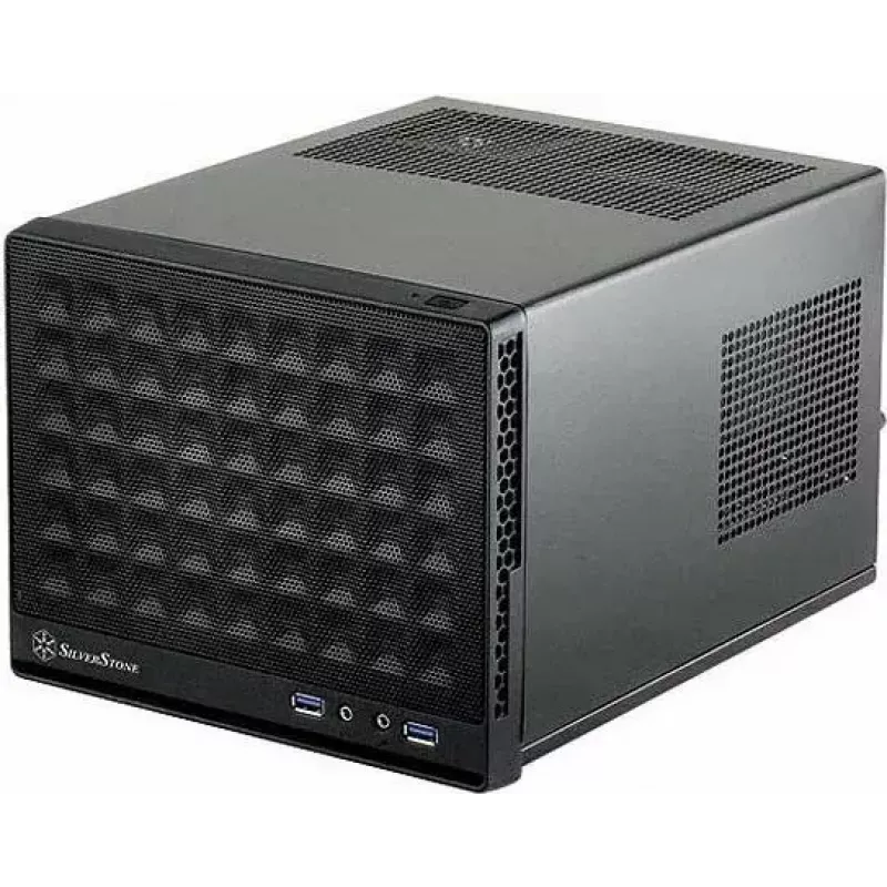 Kompiuterio korpusas SidabrinėStone SUGO SG13 Mini-D juodas