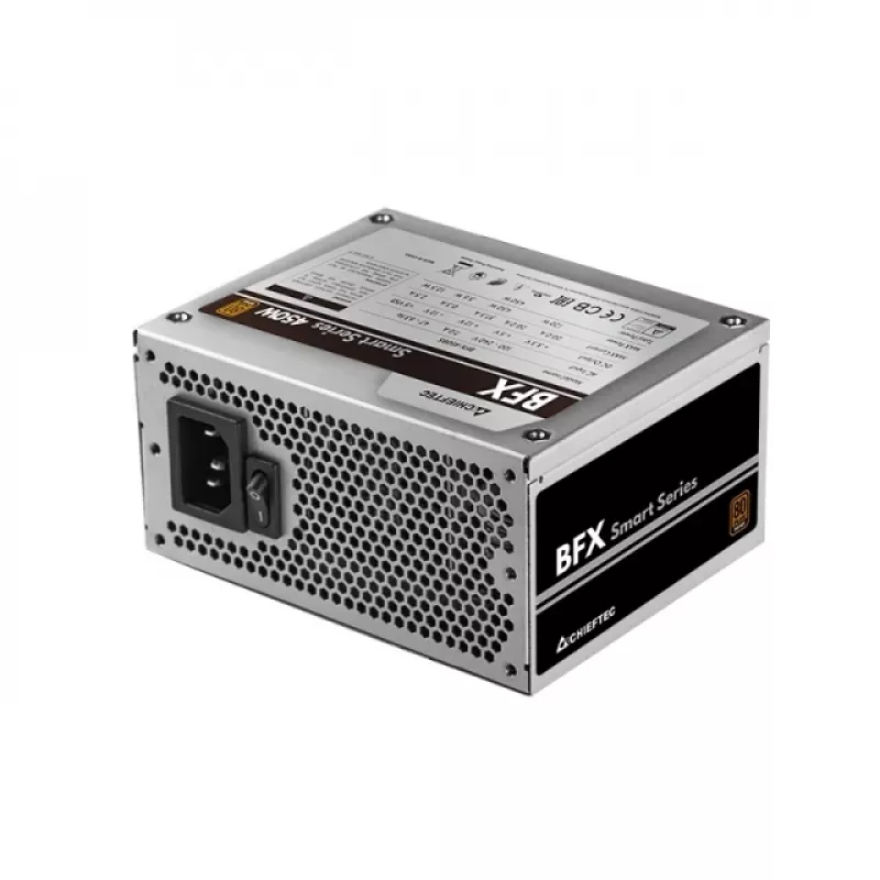 Chieftec Smart 450W maitinimo blokas 20+4 pin ATX ATX Juoda, Sidabrinė