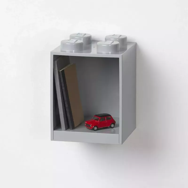 “Shelf Room Copenhagen” LEGO Brick 4 lentynų šviesiai pilka, gamintojas “room copenhagen”, modelis 41141740
